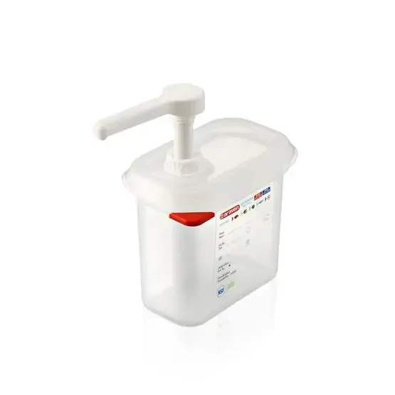 Mērces dozators GN1/9 TRN 10ML
