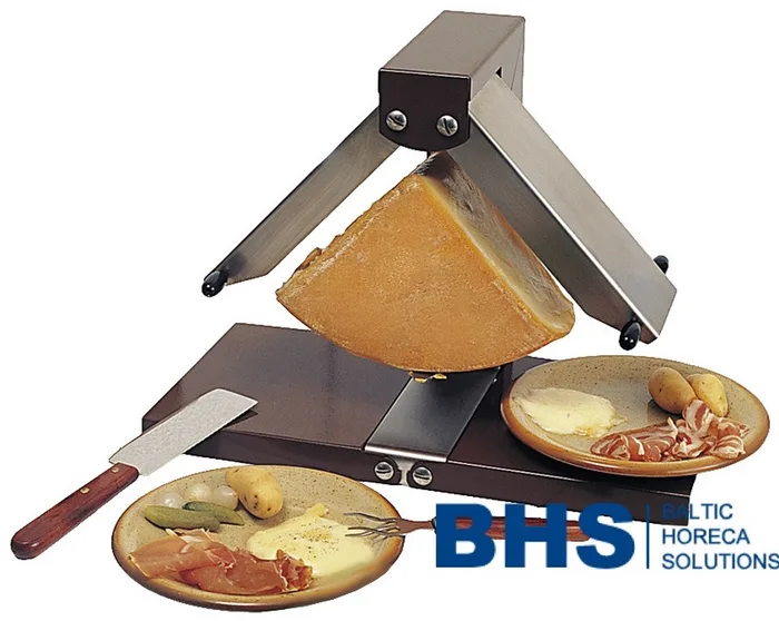 Raclette grils ar elastīgiem sildītājiem